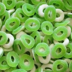 Anneaux sucrés pomme